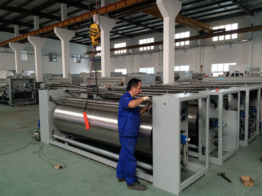 Stainelss Steel Linen กดเครื่องกลิ้ง Roller 3000mm สำหรับโรงพยาบาลซักผ้า