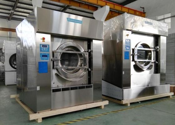 Single Door Hotel เครื่องซักผ้า Heavy Duty ความจุขนาดใหญ่สำหรับโรงงานซักอบรีด